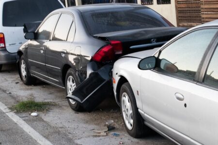 Lawrence, NY - Two Injured in Collision at Lawrence Ave & Rock Hall Rd