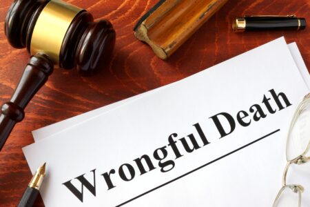 Judges Hammer With Wrongful Death Papers