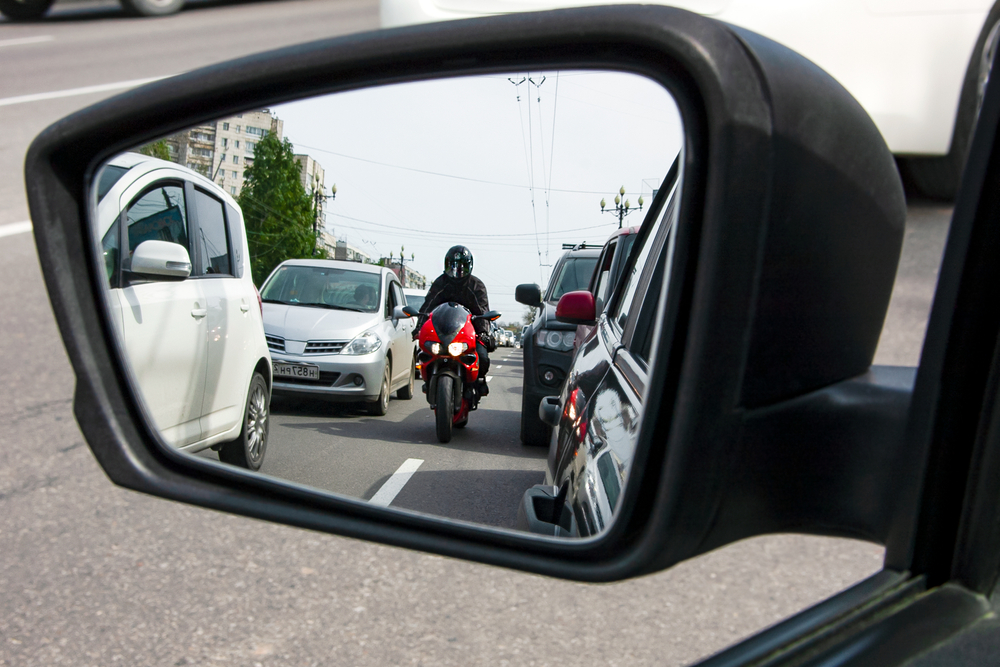 Side Mirror of a Car