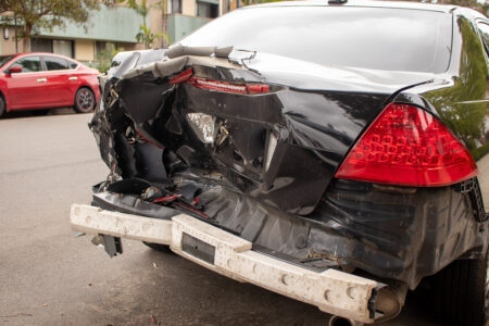 Manhattan, NY - Injury Car Crash at 7th Ave & W 33rd St